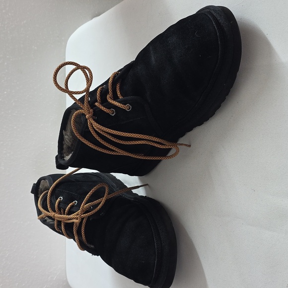 Ugg Mens Neumel Suede Casual Chukka Boots Black Size 13 main image 16